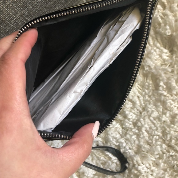 Zip Top Wristlet - Wild Fable™ Black - - Picture 4 of 4